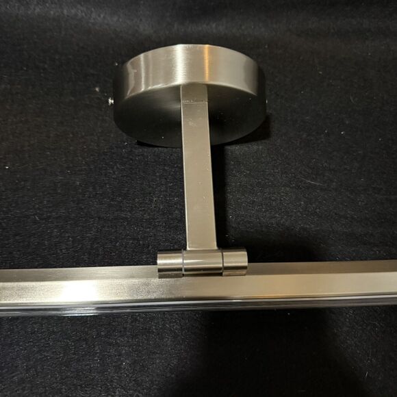 Modern Bathroom LED Light Fixture Over Mirror Vanity 22 Inch Brushed Nickel - Picture 5 of 10